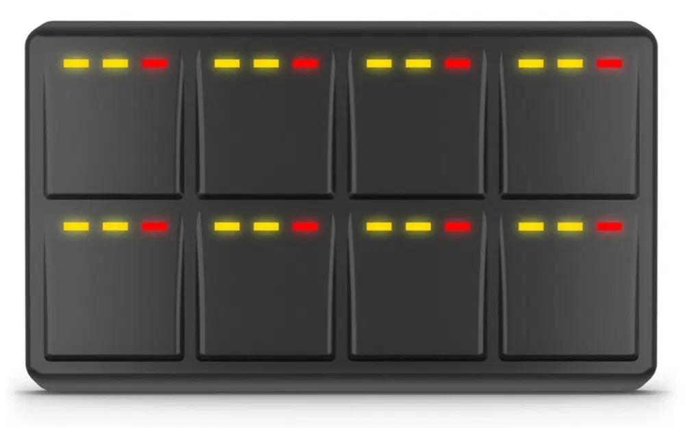 slider 0 EmpirBus SP8, horizontal