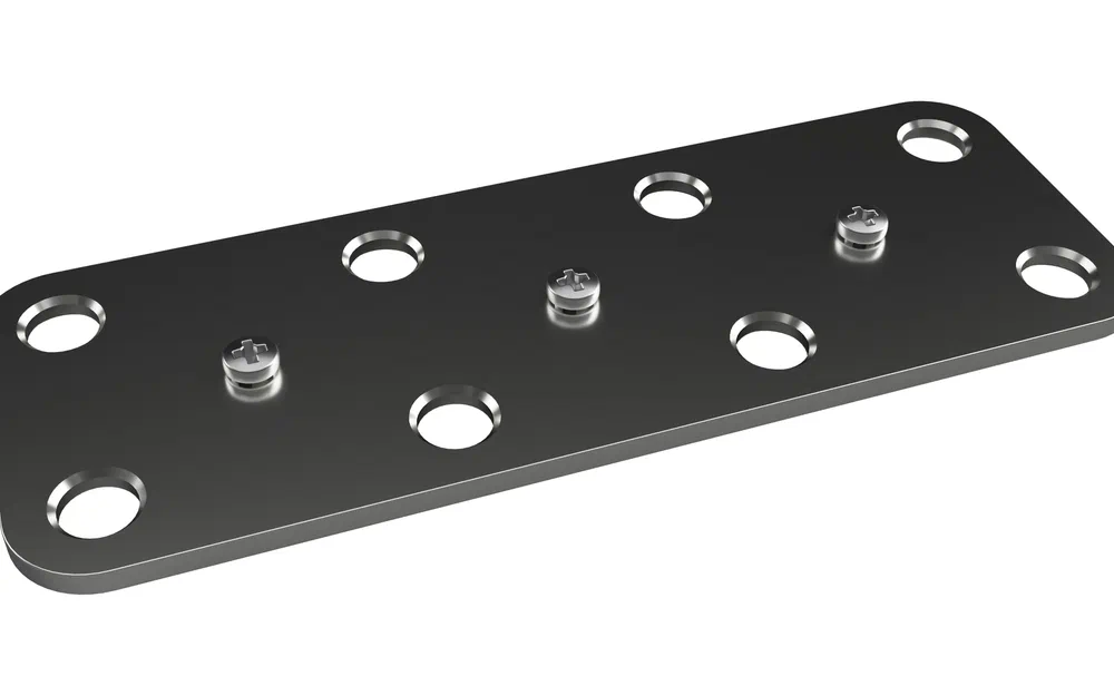slider 0 Plaque de liaison DCM (pas de 38x50 mm)