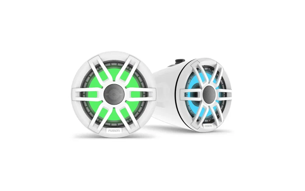 slider 0 Haut-parleurs de tour de wake nautiques Fusion® série XS - blanc