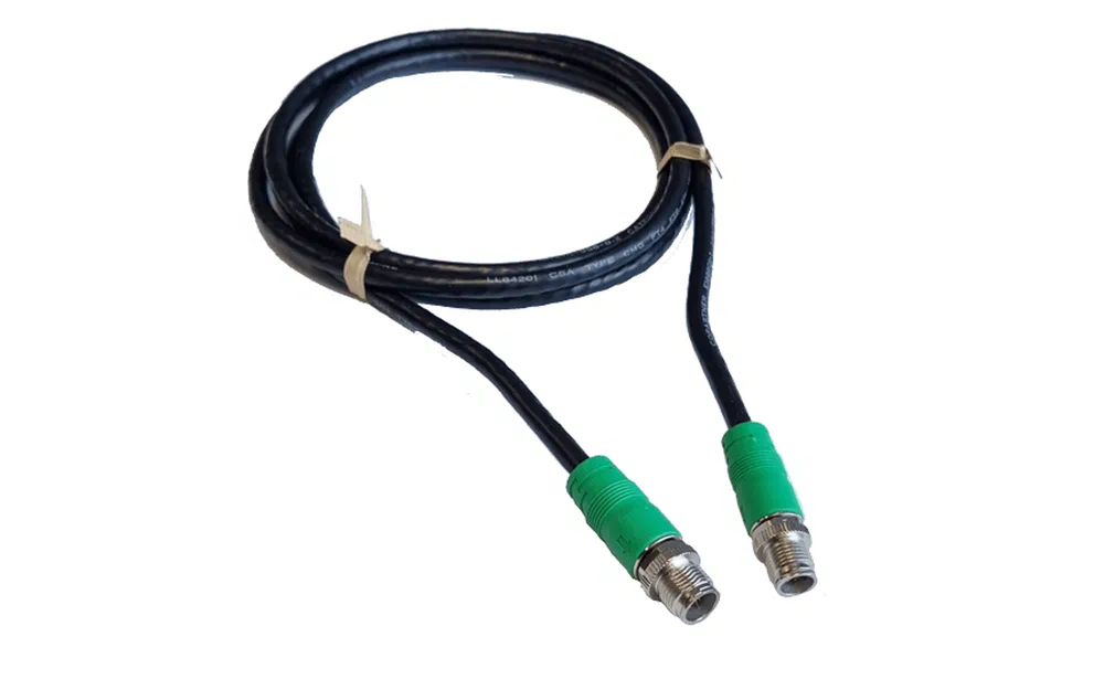 slider 0 Câble Ethernet - vert M12 - M12