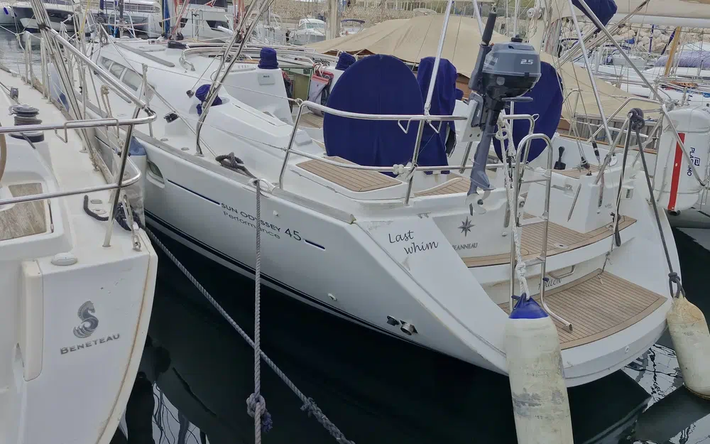 slider 31 Jeanneau Sun Odyssey 45 Performance