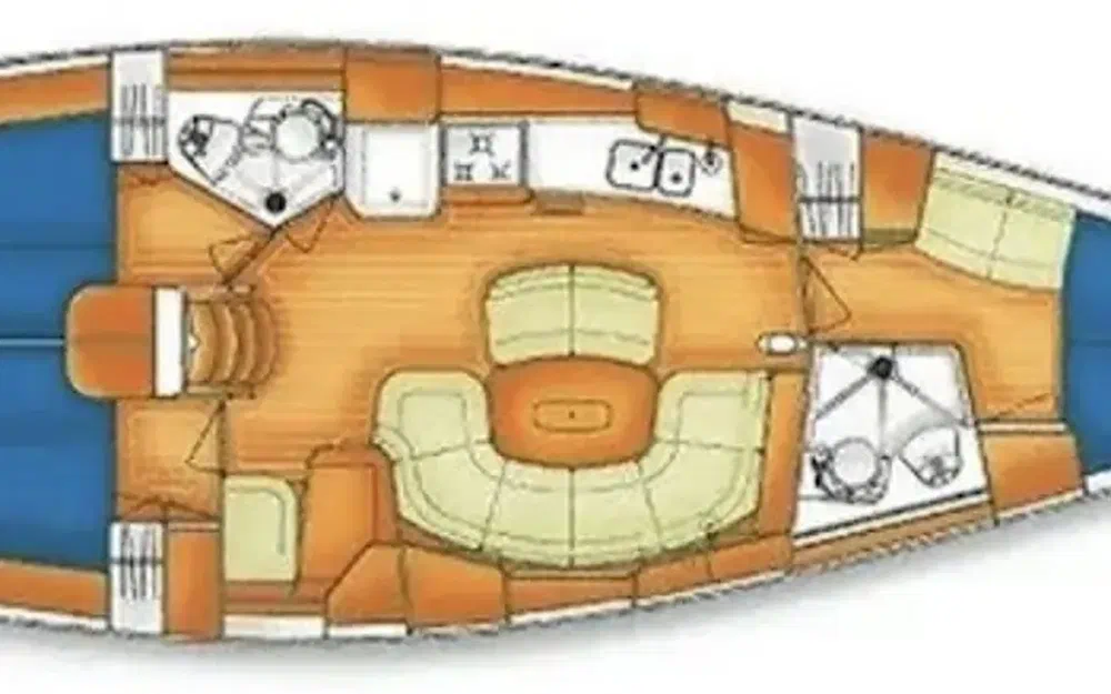 slider 9 X-Yachts X-43