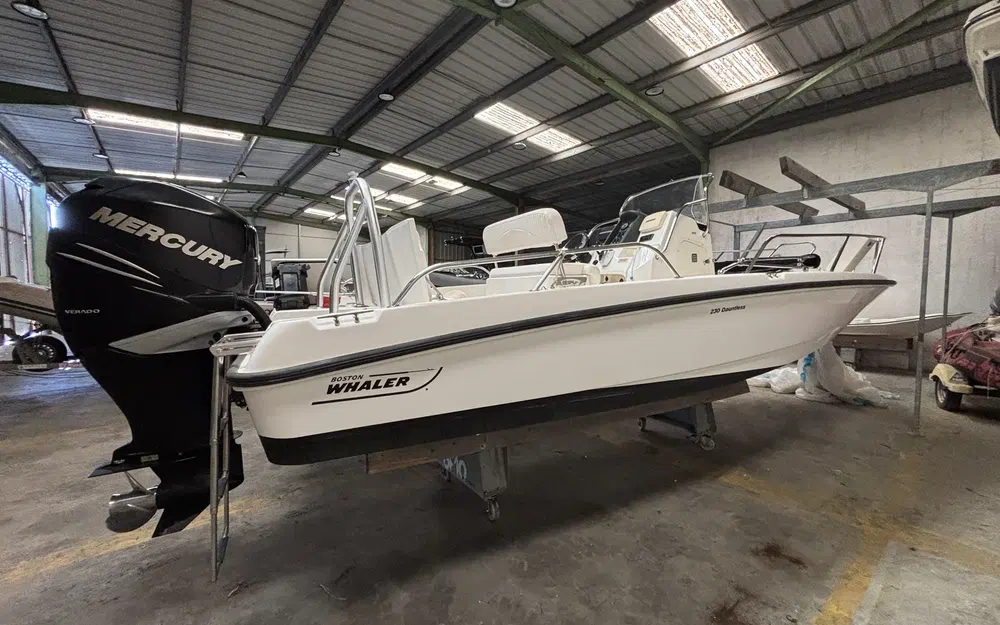 slider 35 Boston Whaler 230 Dauntless