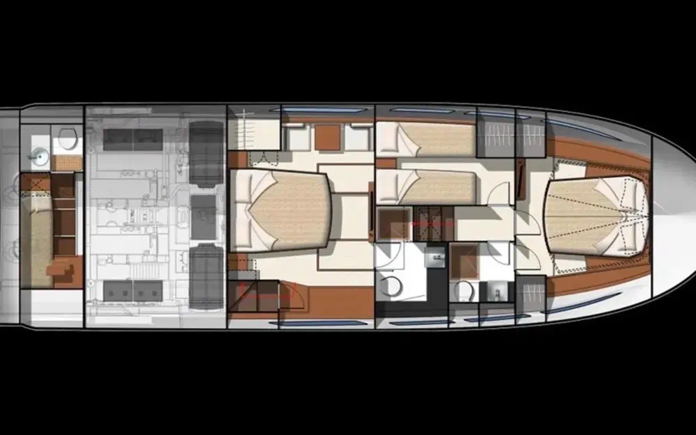 slider 16 Prestige Yachts 500 Fly