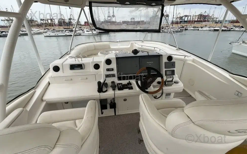 slider 10 Sea Ray 580 Fly Bridge
