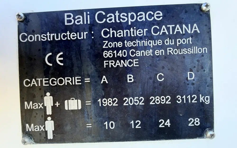 slider 34 Bali Catamarans Catspace