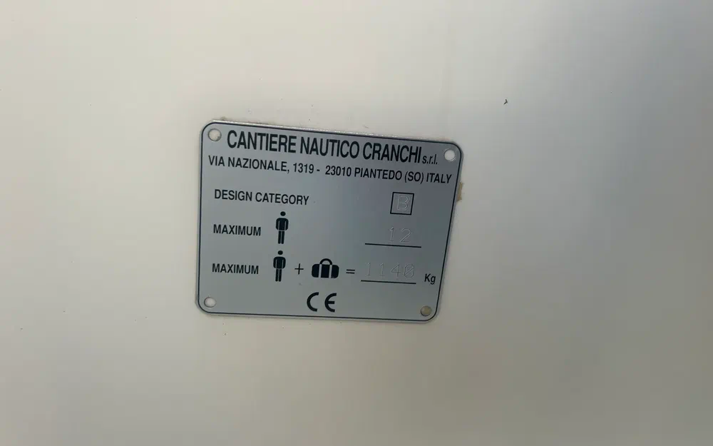 slider 27 Cranchi Zaffiro 34