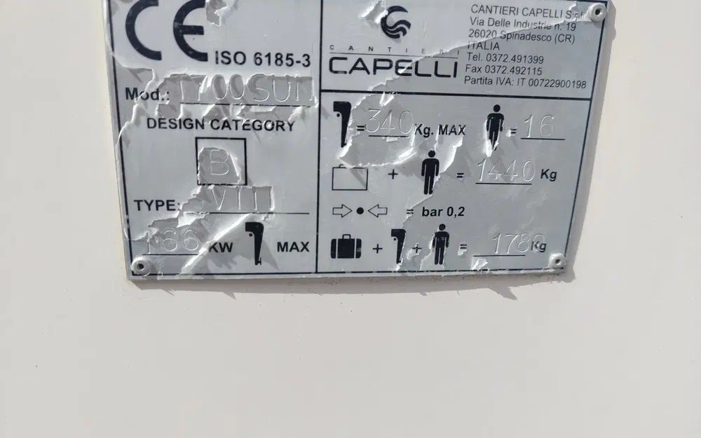 slider 16 Capelli Tempest 700 Sun