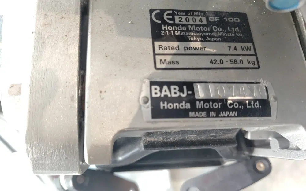 slider 6 HONDA BF10 barre franche