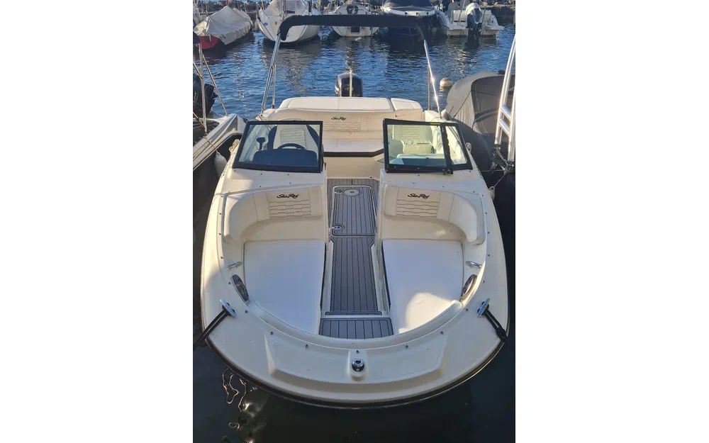 slider 5 Sea Ray Saa Ray 190 SPX + Place de port+ remorque double essieux OB