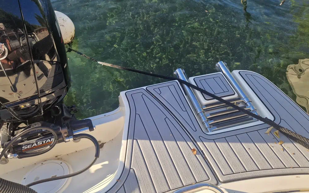 slider 6 Sea Ray Saa Ray 190 SPX + Place de port+ remorque double essieux OB