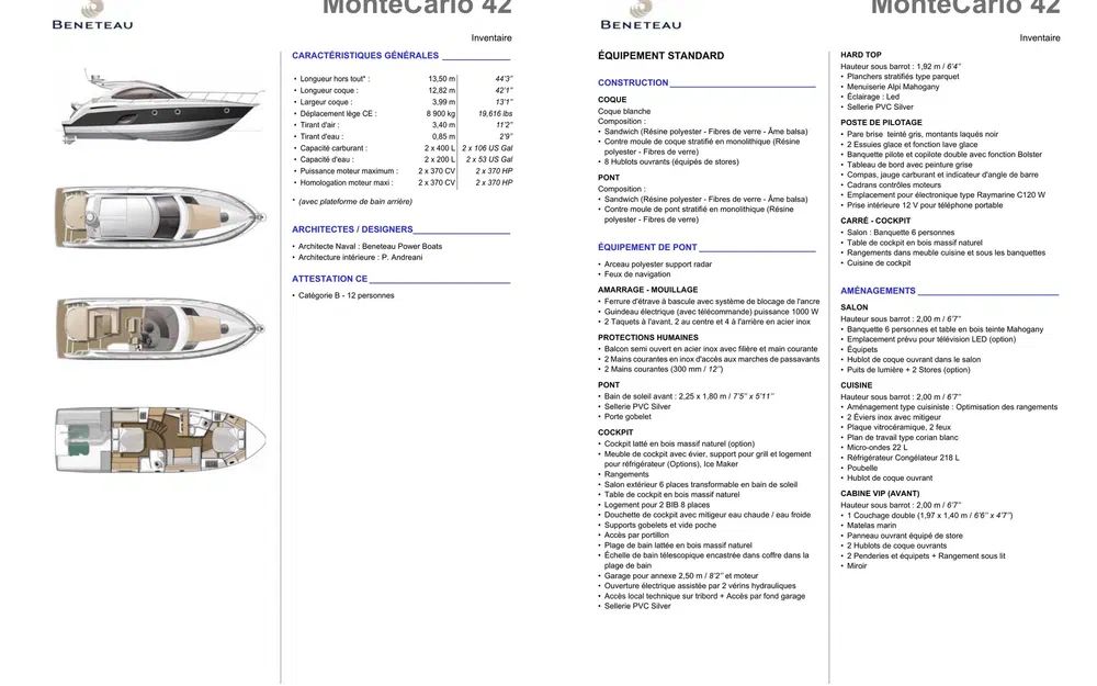 slider 25 Beneteau Monte Carlo 42