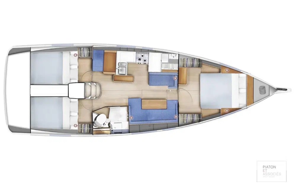 slider 30 Jeanneau Sun Odyssey 410
