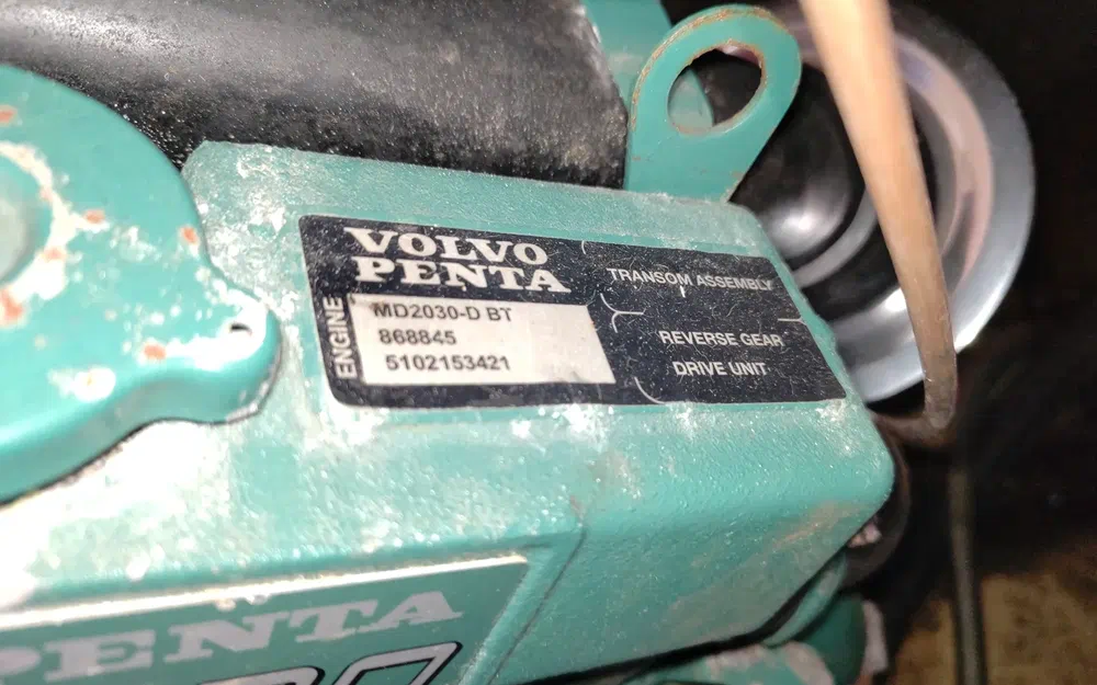 slider 1 VOLVO PENTA MD2030-D BT ligne d'arbre