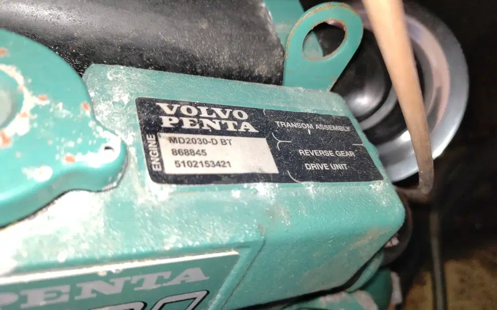 slider 4 VOLVO PENTA MD2030-D BT ligne d'arbre