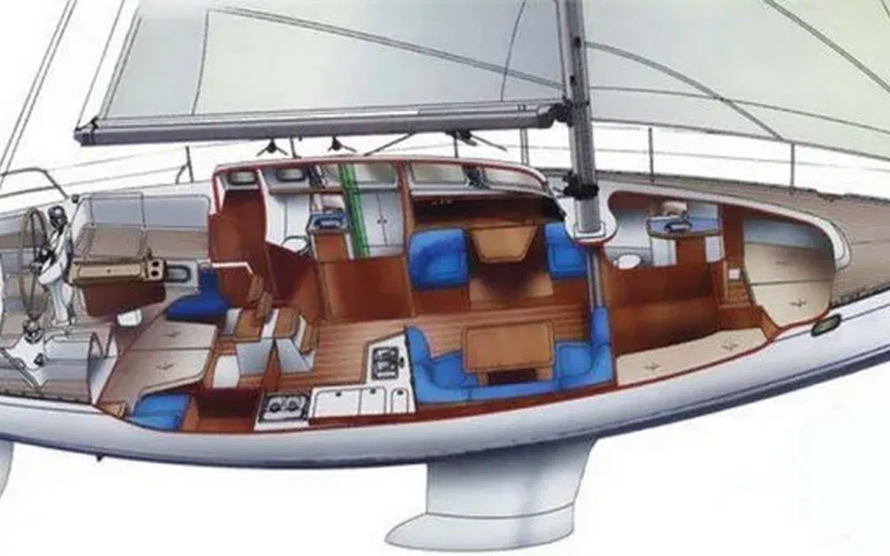 slider 23 Jeanneau Sun Odyssey 43 DS