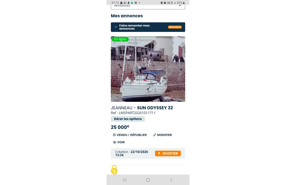 slider 0 Jeanneau Sun Odyssey 32