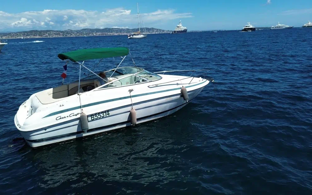 slider 12 Chris Craft 245 Cuddy Cabin