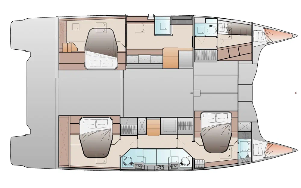 slider 46 Fountaine Pajot FP 48