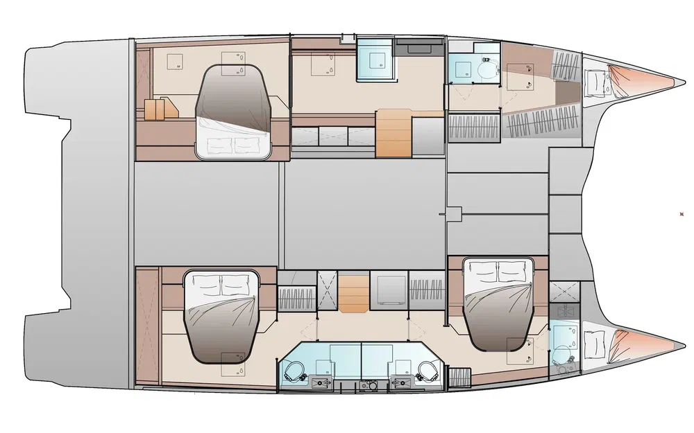 slider 47 Fountaine Pajot FP 48