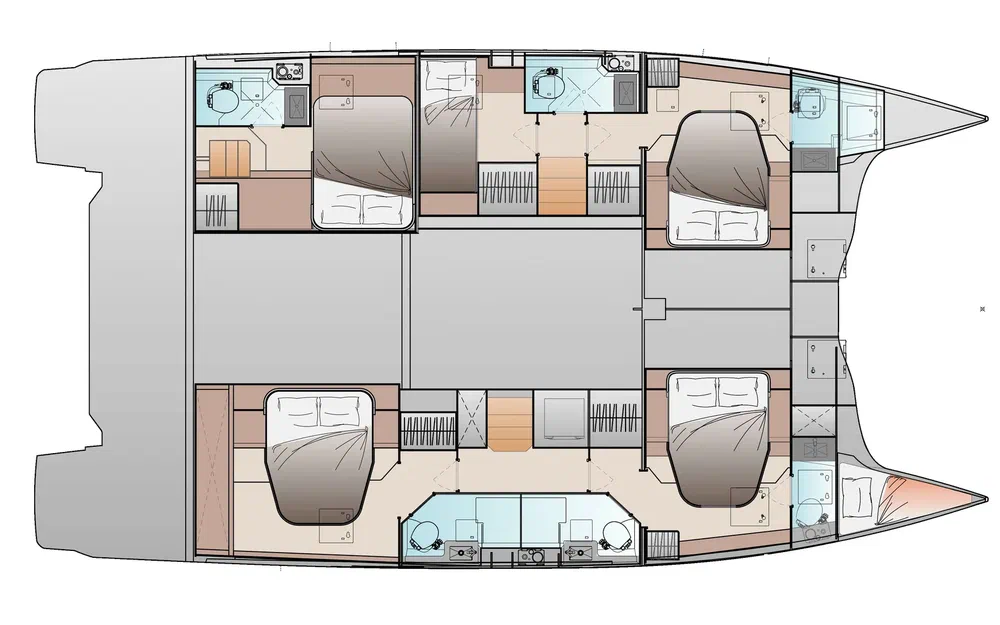 slider 49 Fountaine Pajot FP 48