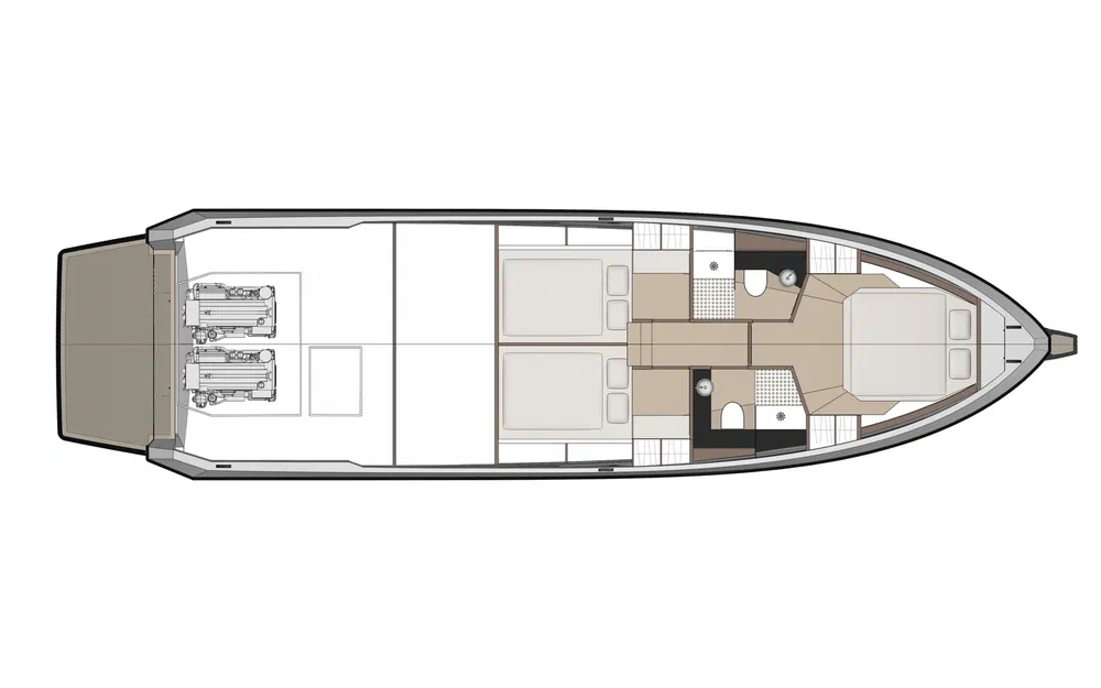 slider 12 Delta Powerboats 48 Adventure