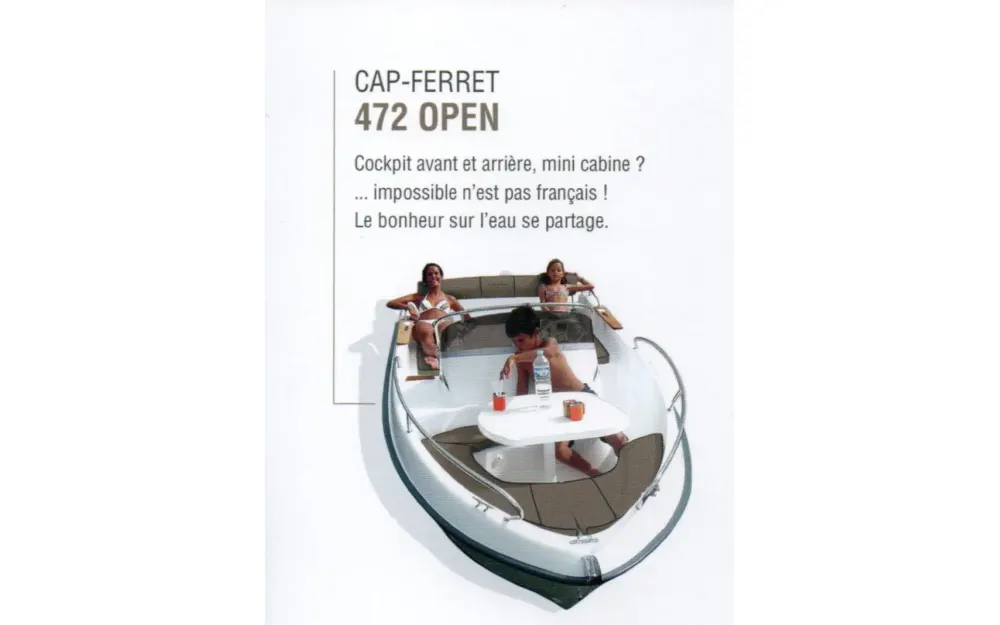 B2 MarineCap Ferret 472 Open