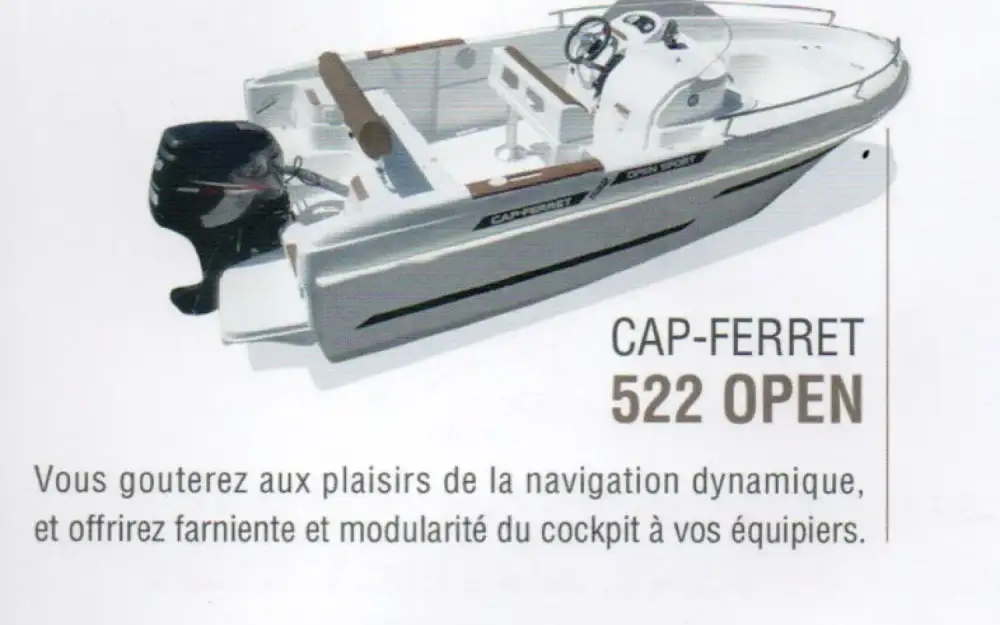 B2 MarineCap Ferret 522 Open