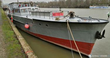 Bateau Logement Ex Patrouilleur Naval 3 Cabines