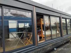 Ponton Boat House boat open space , bureaux, selon projet