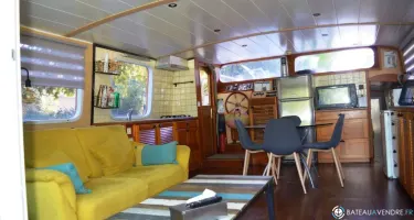 Bateau Logement Silure 15m 2 Cabines