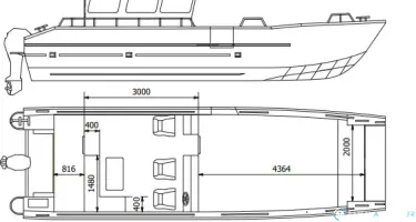 Ms Boat Cat 950 Wt
