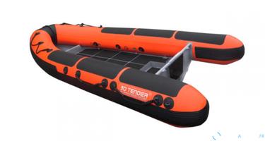 3D Tender Rescue Boat 370