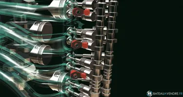 YAMAHA F150 ARBRE EXTRA LONG 