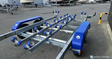 Remorque porte bateau Sun Way Galaxy GD13 PTAC 2700 Kg