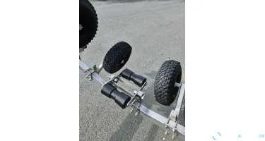Remorque bateau Vanclaes INOX PTAC 1350 Kg avec feux étanches