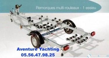 REMORQUE BATEAU OCEANE O091S-55 CU 630Kg PTAC 900Kg