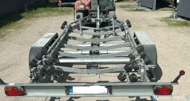 Remorque triple essieux MARTZ PTAC 3500 kg