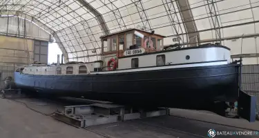Bateau Logement Luxemotor 1930 de 24m 2 cabines