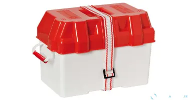 bac à batterie en plastique