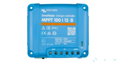 SmartSolar MPPT 100/15 (conserve les noms de modèle car ce sont des références spécifiques à ne pas traduire)