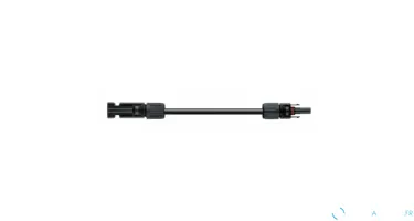 Câble de connexion solaire 1 m Ø 6 mm