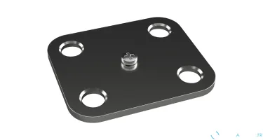 Plaque de liaison DCM (pas de 38x50 mm)