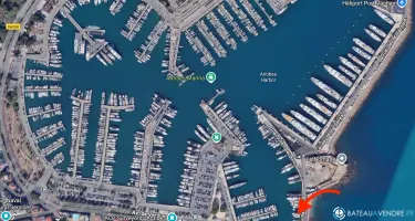 Place de port Antibes Vauban (20,99 x 5,30 m)