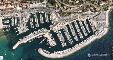 Place de port Le Lavandou 9.00 x 2.90m