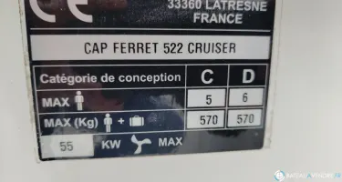 B2 Marine Cap Ferret 522 Cruiser