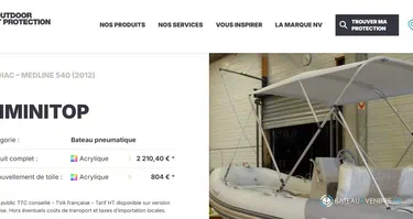 BIMINI pour Zodiac Medline 540-580