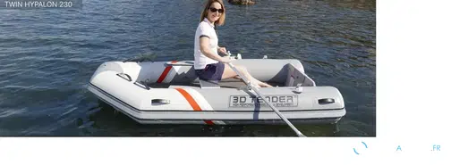 3D Tender Twin Hypalon 270