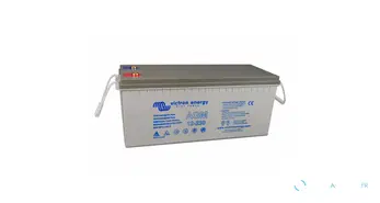 Batterie AGM Super Cycle avec borne filetée 12V/230Ah (M8)