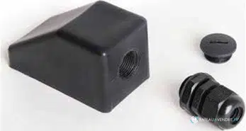 Passe-toit simple noir pour panneau solaire